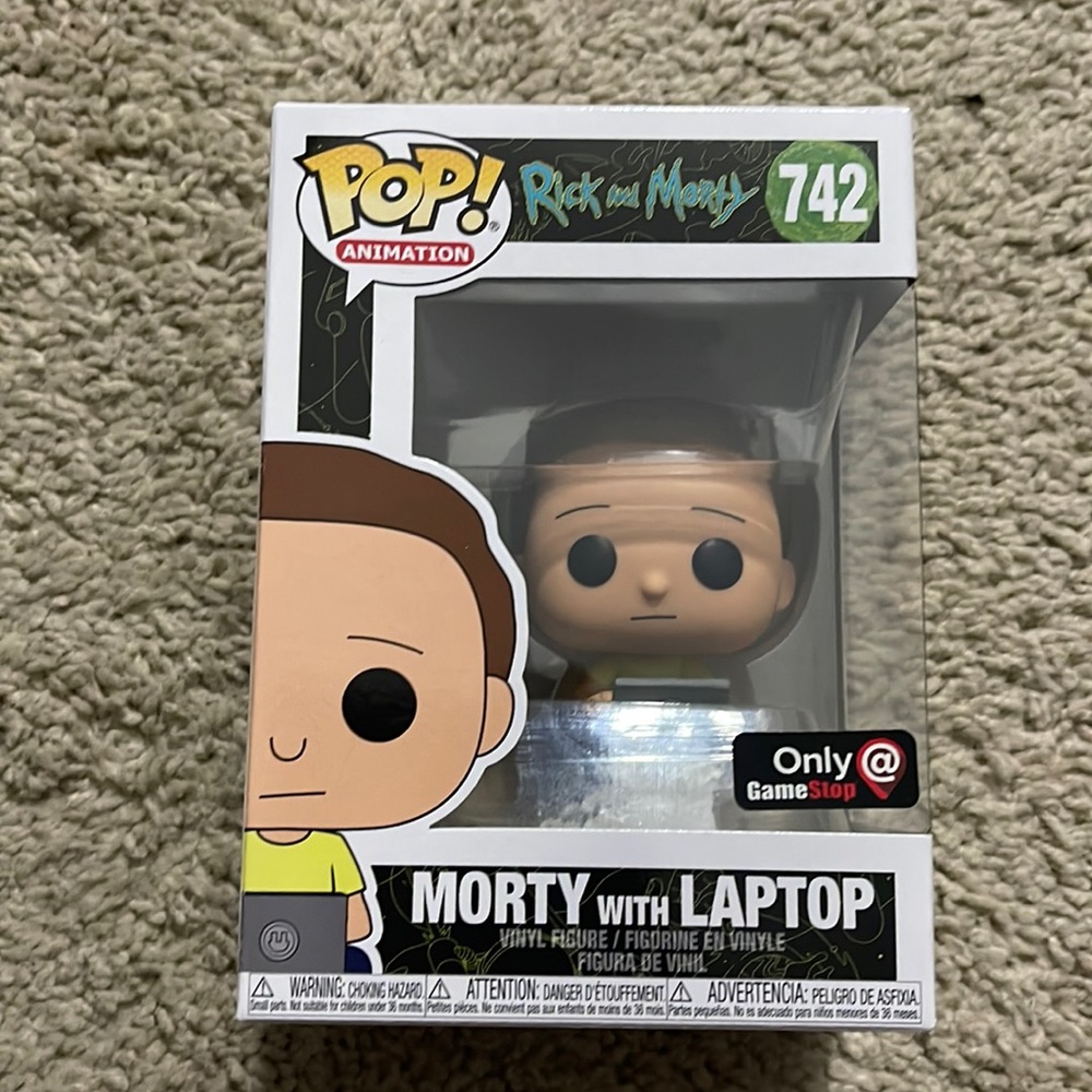 Morty with Laptop (GameStop exclusive)